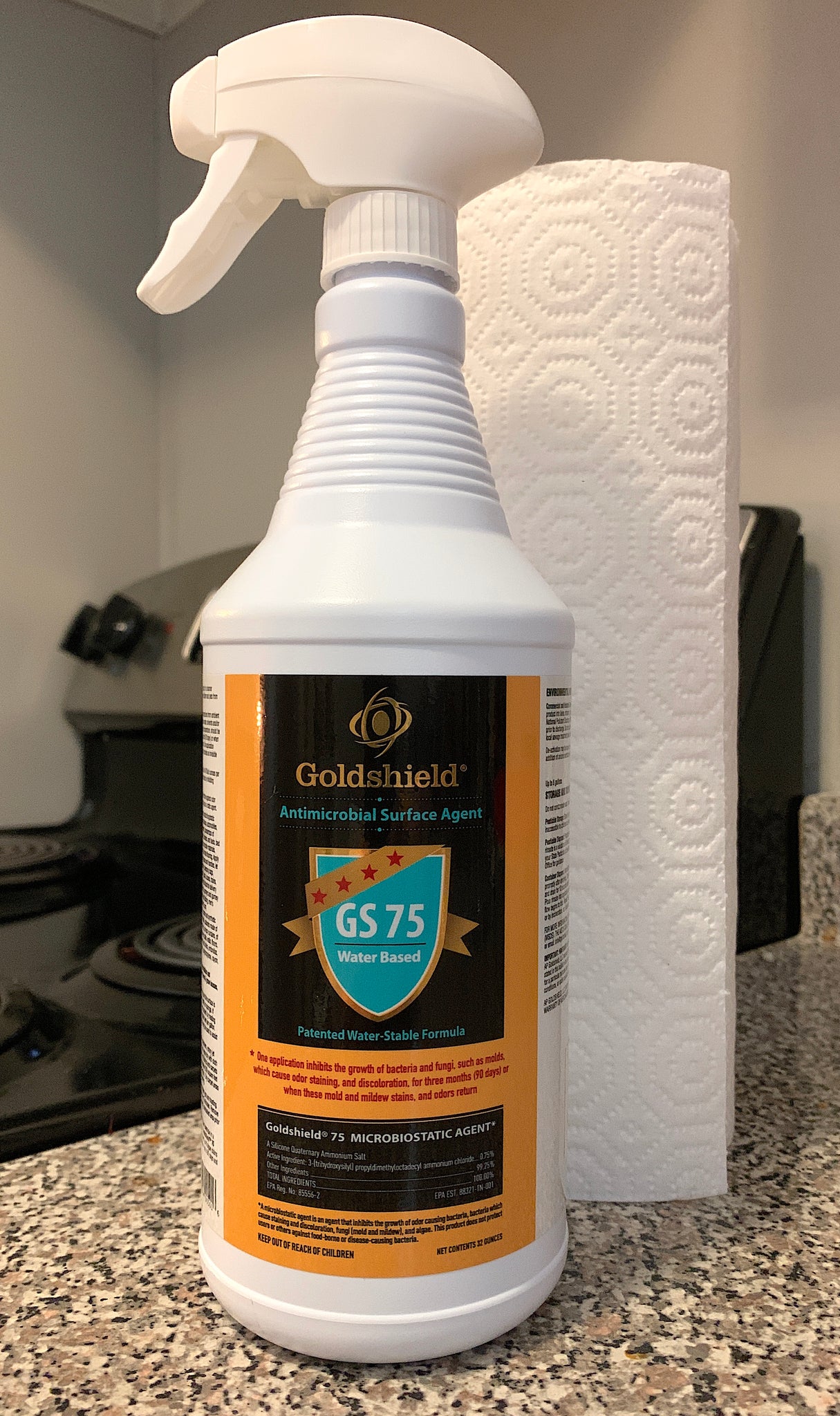Goldshield GoldShield - GS75 Ready To Use Surface Anti Microbial Spray 32oz. – JAG ...